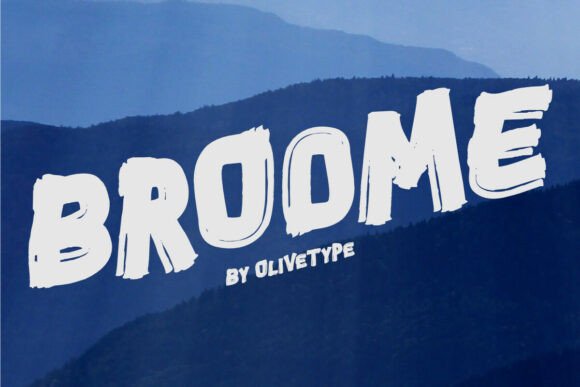 Broome Font Review: Bold Brush Style for Branding