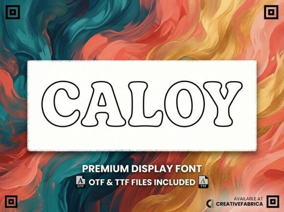 Caloy Typeface for Handmade Branding