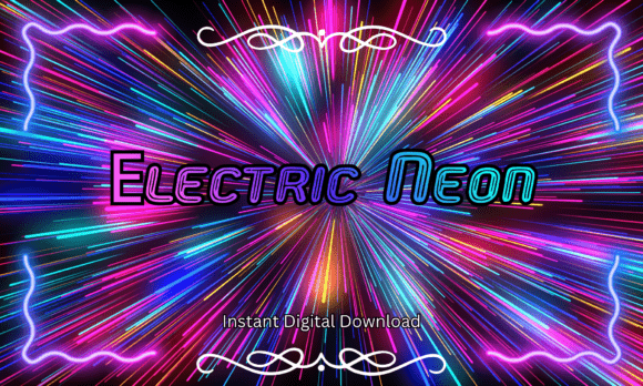 Electric Neon: The Ultimate Cyberpunk Display Font