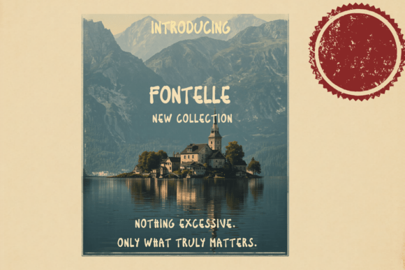 Fontelle: The Minimalist Display Font for Modern Designers