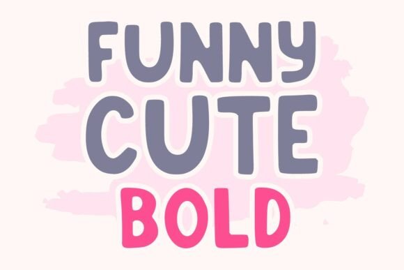 Funny Cute Bold Font for Small Business Branding
