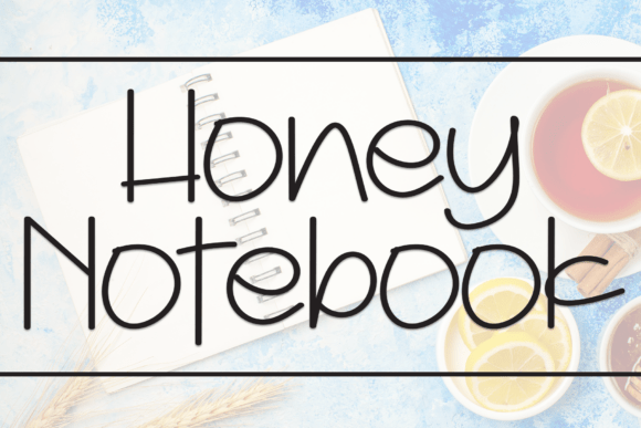 Honey Notebook: A Charming Handwritten Typeface for Brands