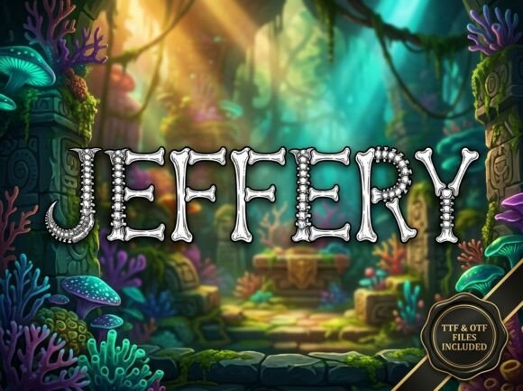 Jeffery: A Display Font for Memorable Branding