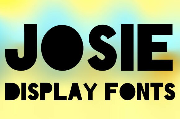 Josie: The Bold Display Font for Modern Brands