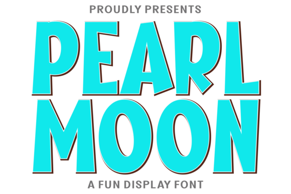 Pearl Moon: A Retro Display Font for Branding