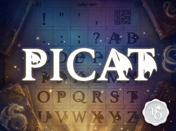 Picat Display Font Review for Brand Designers
