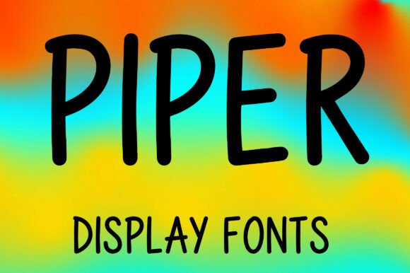 Piper Display Font for Modern Web Design