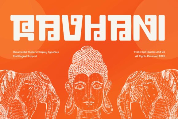 Ravhani Display Font for Bold Branding