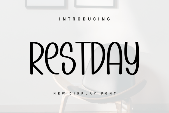 Restday Font: A Sweet Handwritten Typeface for Cozy Campaigns