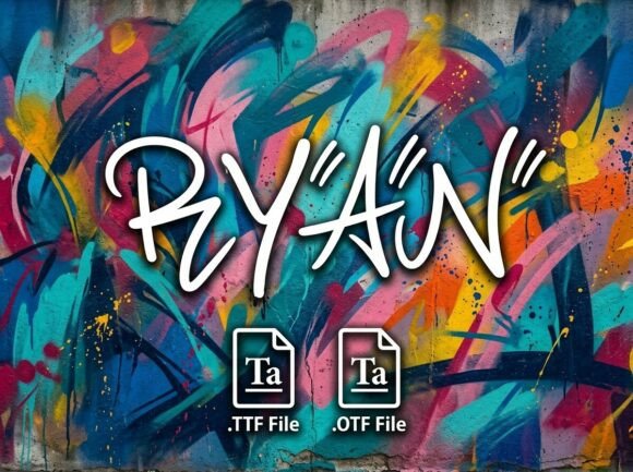 Ryan Display Font for Urban Craft Designs