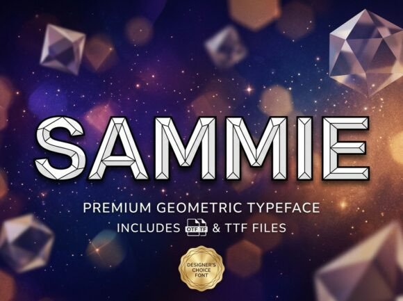 Sammie Font Review: A Bold Display Typeface for Branding