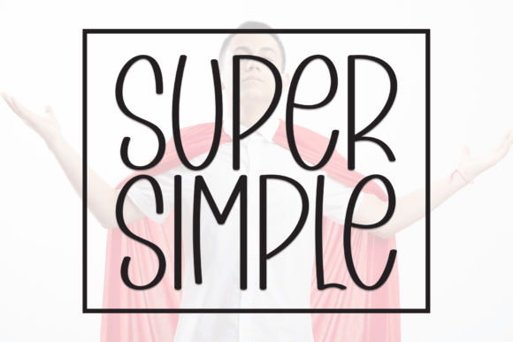 Super Simple Handwritten Font for Crafters