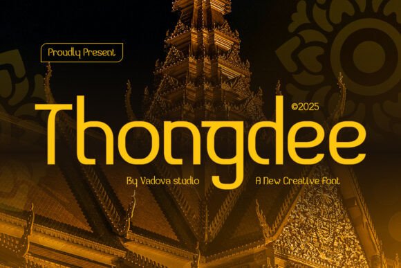 Thongdee Typeface for Modern Branding